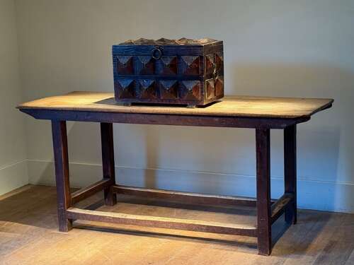 C1820 A Stylish Spanish Poplar & Sycamore Catalan Console Table