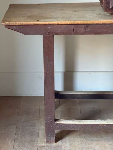 C1820 A Stylish Spanish Poplar & Sycamore Catalan Console Table