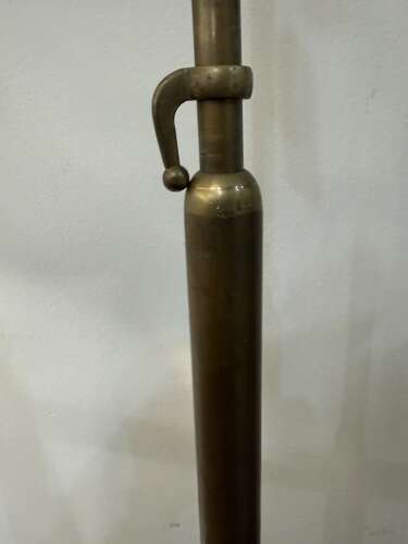 C1950 An Italian Telescopic Extendable Brass Floor Lamp