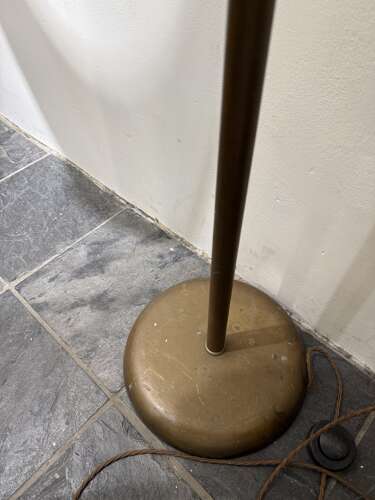 C1950 An Italian Telescopic Extendable Brass Floor Lamp