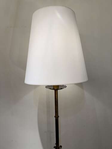 C1960 A Spanish Gilt Iron Floor Lamp