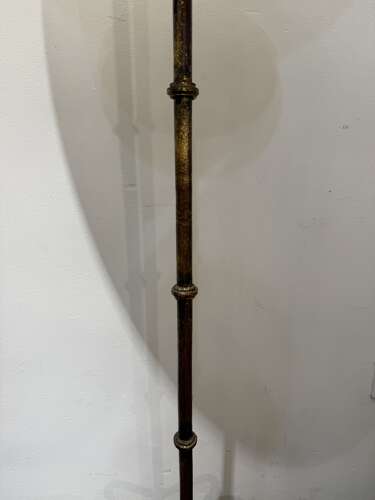 C1960 A Spanish Gilt Iron Floor Lamp