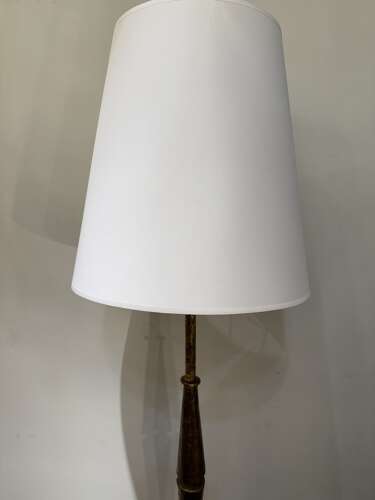 C1960 A Spanish Gilt Iron Floor Lamp