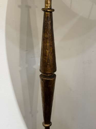 C1960 A Spanish Gilt Iron Floor Lamp