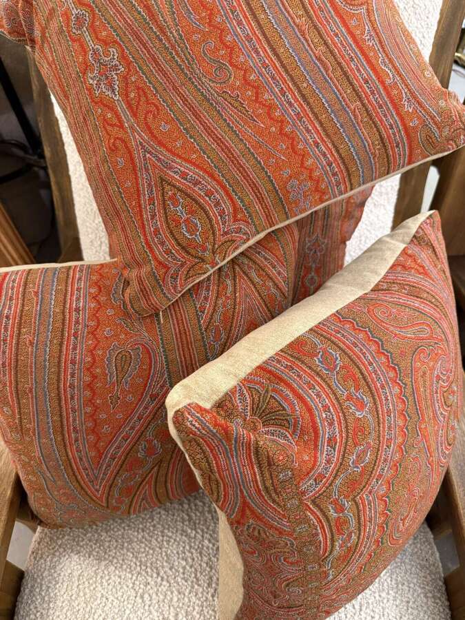 C1890 A Selection of Scottish Paisley Cushions
