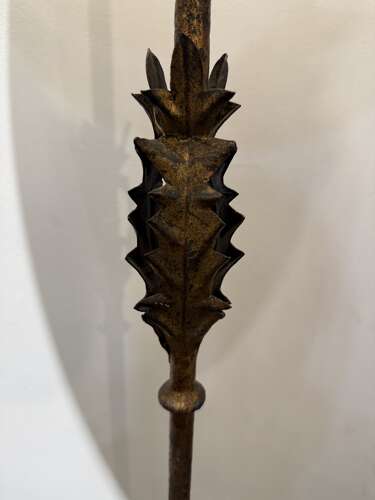 C1960 A Spanish Gilt Iron Floor Lamp