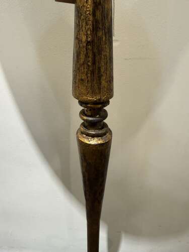 C1960 A Spanish Gilt Iron Floor Lamp