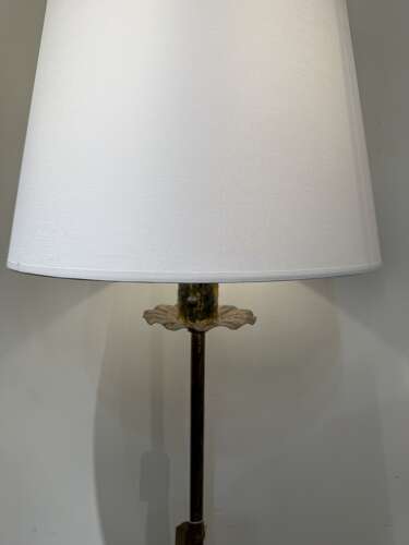 C1960 A Spanish Gilt Iron Floor Lamp