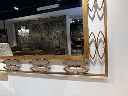 C1960 An Elegant Spanish Gilt Iron Mirror