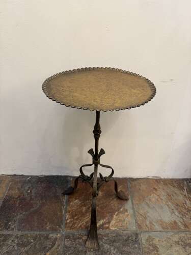C1960 An Elegant Spanish Gilt Iron Martini Table