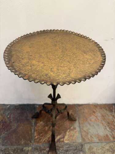 C1960 An Elegant Spanish Gilt Iron Martini Table