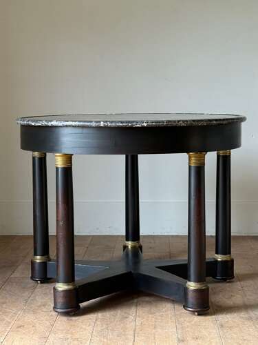 C1830 A Stylish French Ebonised Empire 