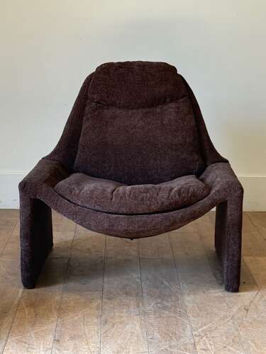 C1960 An Italian Armchair & Ottoman by Vittorio Introini for Saporiti