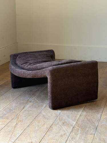 C1960 An Italian Armchair & Ottoman by Vittorio Introini for Saporiti