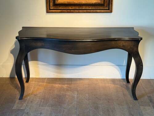 C1840 A Spanish Louie Philippe Period Walnut Console Table