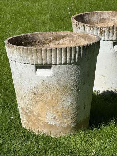 C1930-50 A Pair of French Concrete Planters
