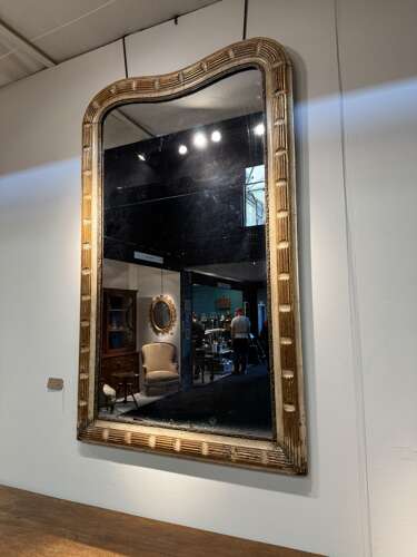 C1850 An Elegant French Painted Mirror