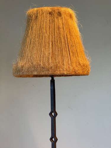 C1950/60 A Stylish French Mid Century Iron Floor Lamp