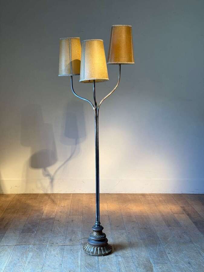 C1960 A Rare Spanish Multi Headed Floor Lamp by Valenti