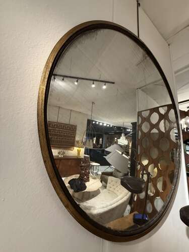 C1950 A Large Eastern European Convex Mirror