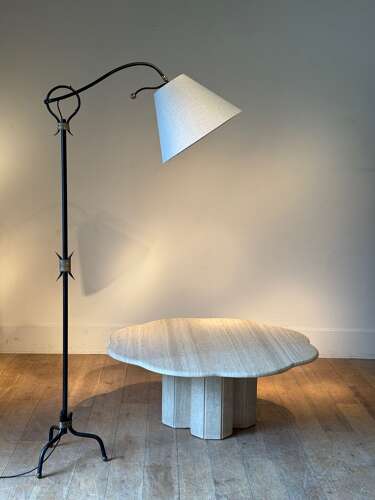 C1950 A Rare French Floor Lamp by Jacques Adnet