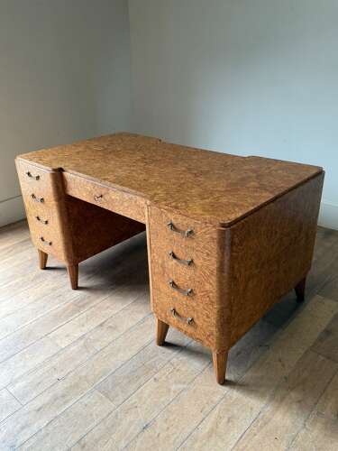 C1930 A Wonderful French Amboyna Deco Desk