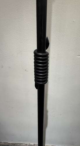 C1960 An Adjustable French Iron Floor Lamps After Jean Royere