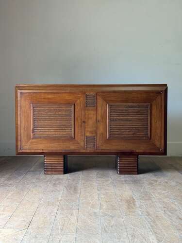 C1930-40 A French Cherry Wood 2 Door Enfilade or Sideboard.