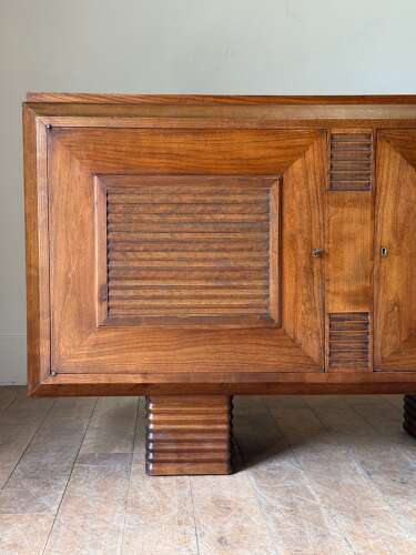 C1930-40 A French Cherry Wood 2 Door Enfilade or Sideboard.