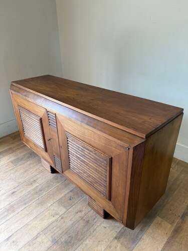 C1930-40 A French Cherry Wood 2 Door Enfilade or Sideboard.