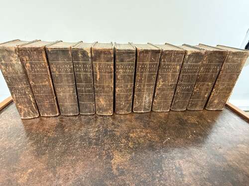 1605-43 A Collection of French Leather Bound Books