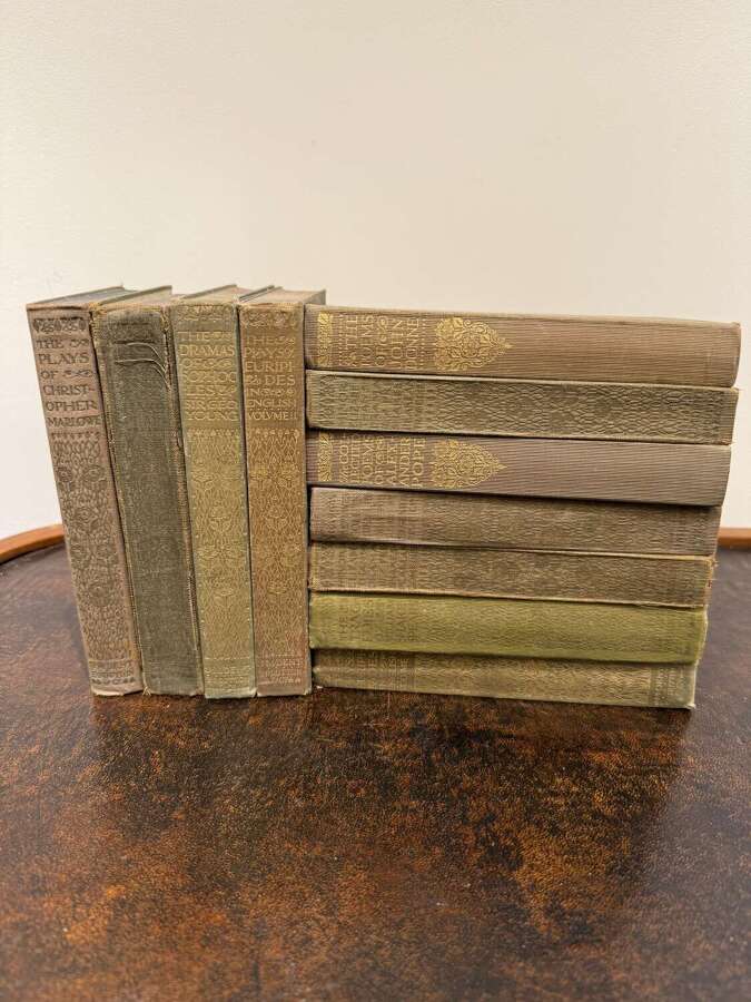 C1920 A Set of 10 Poetry & The Drama - Marlowe's Plays