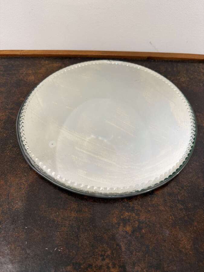 C1890 A Huge English Pie Crust Edge Trivet