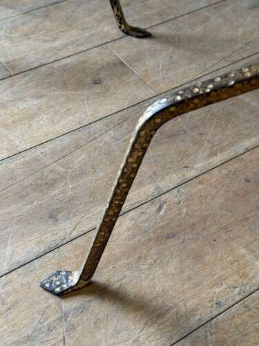 C1950/60 A Pair of Spanish Gilt Iron Floor Lamps