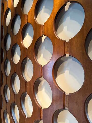 C1960 A French Mid Century Double Sided Room Divider