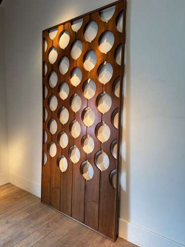 C1960 A French Mid Century Double Sided Room Divider