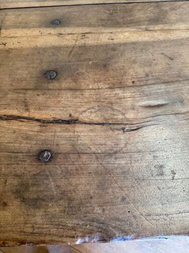 C1720 A Stylish Spanish Walnut Table / Desk / Console