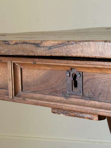 C1720 A Stylish Spanish Walnut Table / Desk / Console