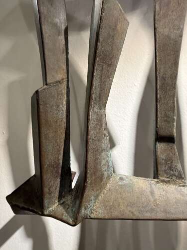 C1960 An Unusual Spanish Iron Wall Sculpture