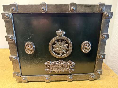 C1870 A Wonderful French Iron Safe